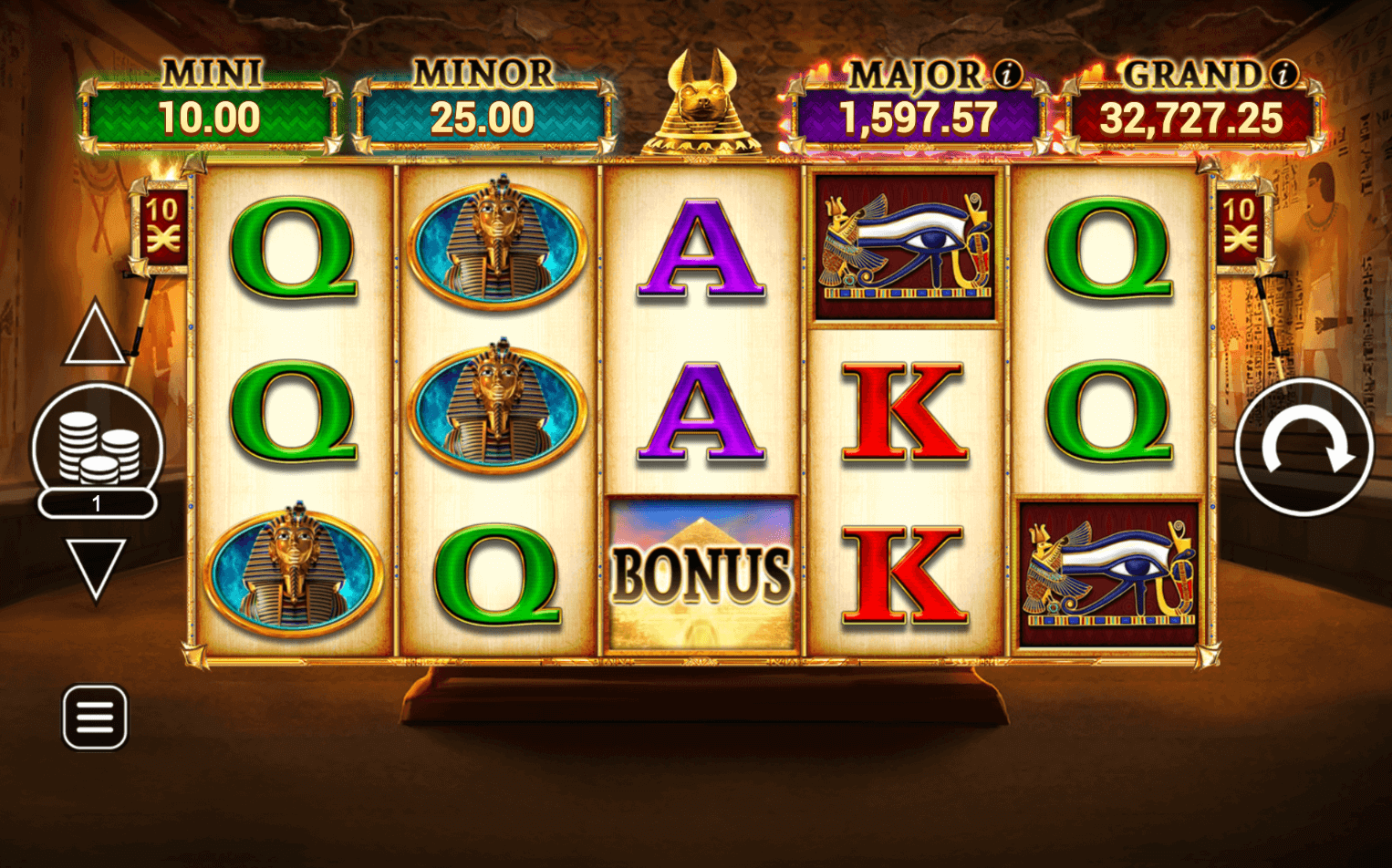 Anubis Gold Jackpots Inspired Slot สล็อต Joker123