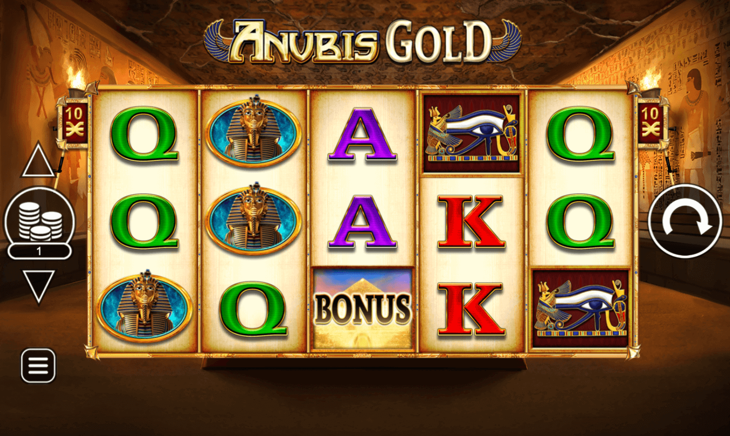 Anubis Gold ​​Inspired Slot 123Joker game