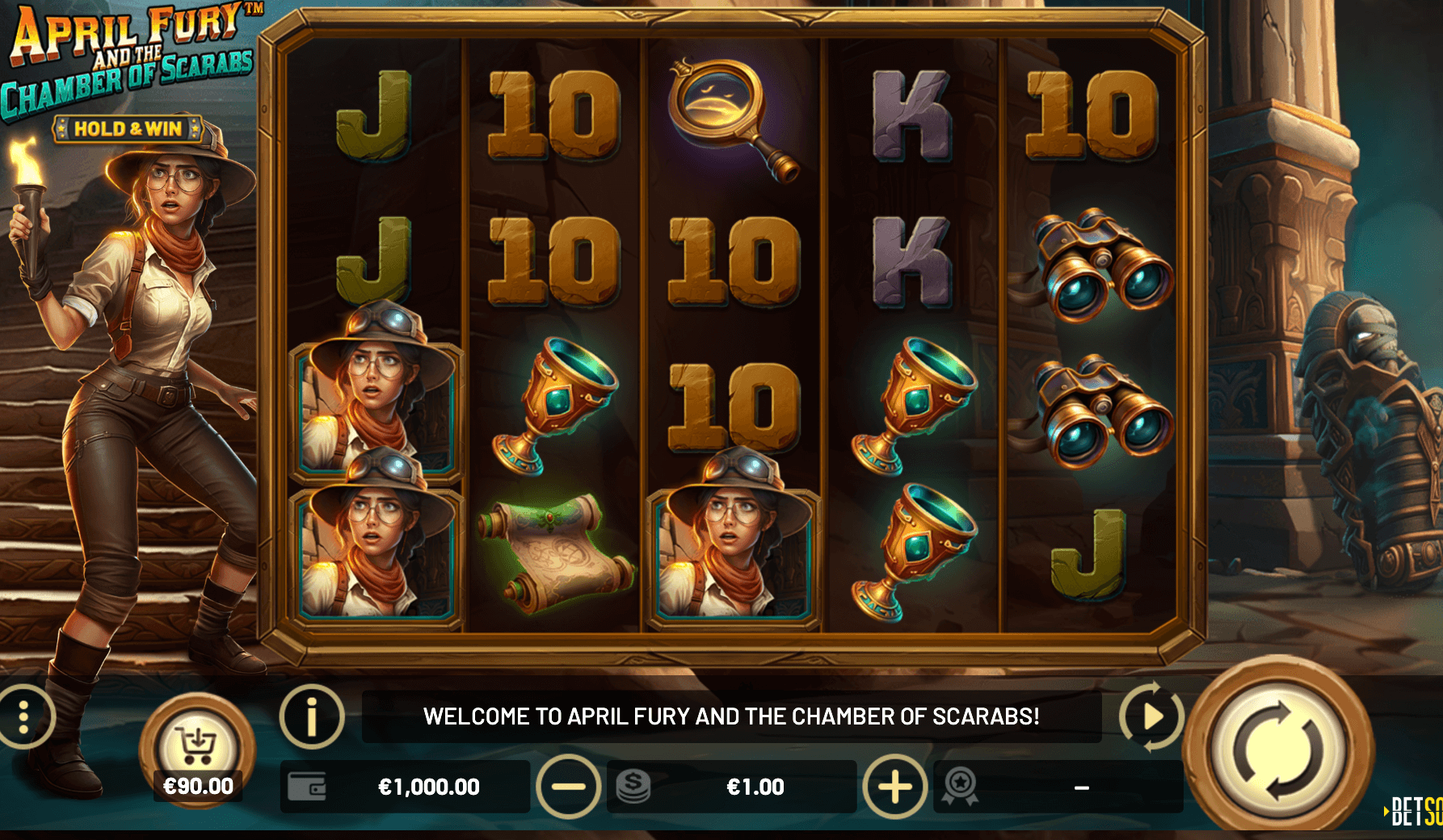 April Fury And The Chamber Of Scarabs Betsoft Joker123 net
