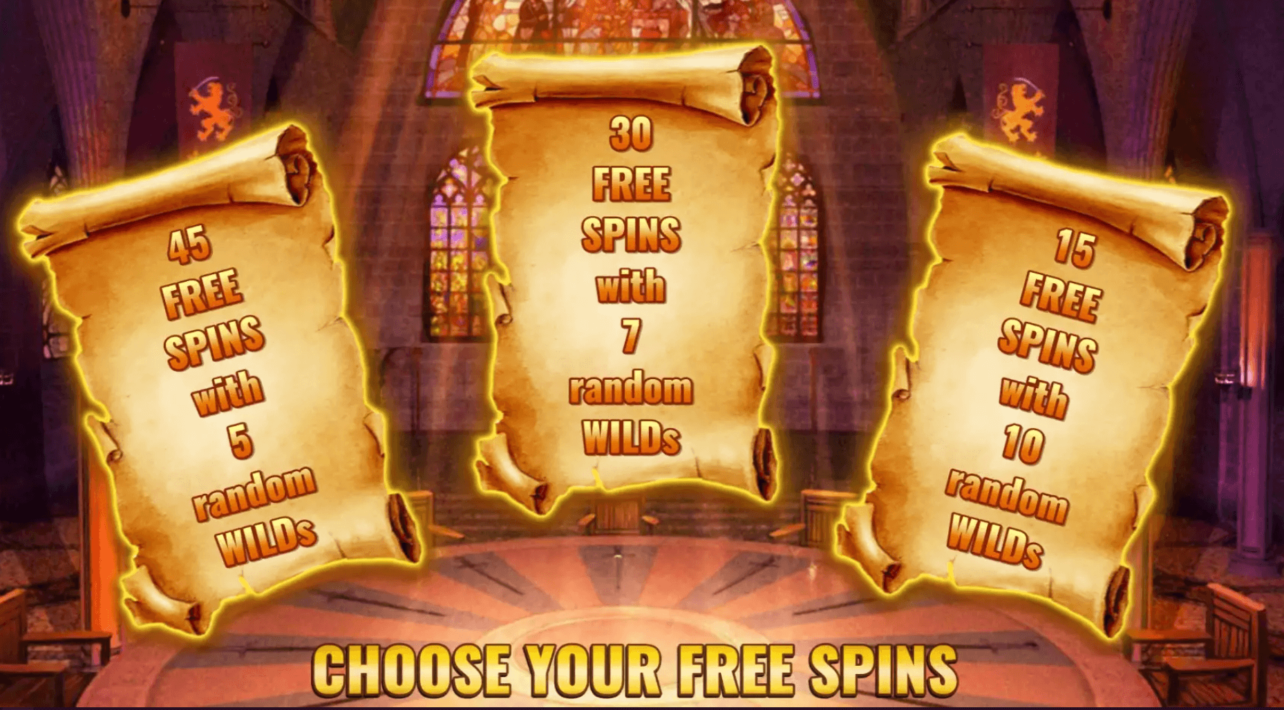 Arthur Pendragon IGT Slots 123Joker game