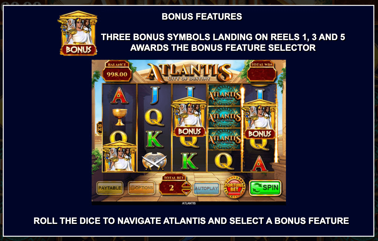 Atlantis- City of Destiny Inspired Slot Joker game 123