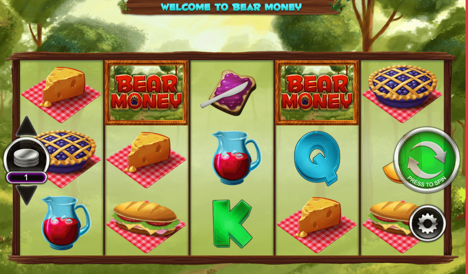Bear Money Inspired Slot wwwJoker