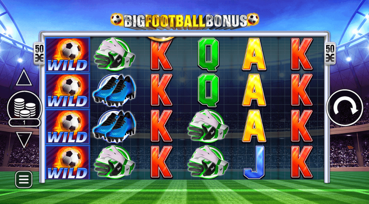 Big Football Bonus ​​Inspired Slot wwwJoker