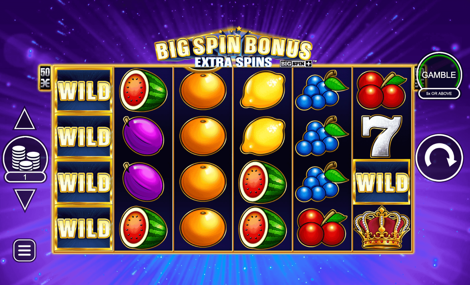 Big Spin Bonus Extra Spins Inspired Slot Joker123plus