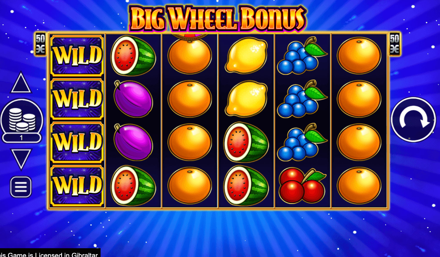 Big Wheel Bonus Inspired Slot www Joker123