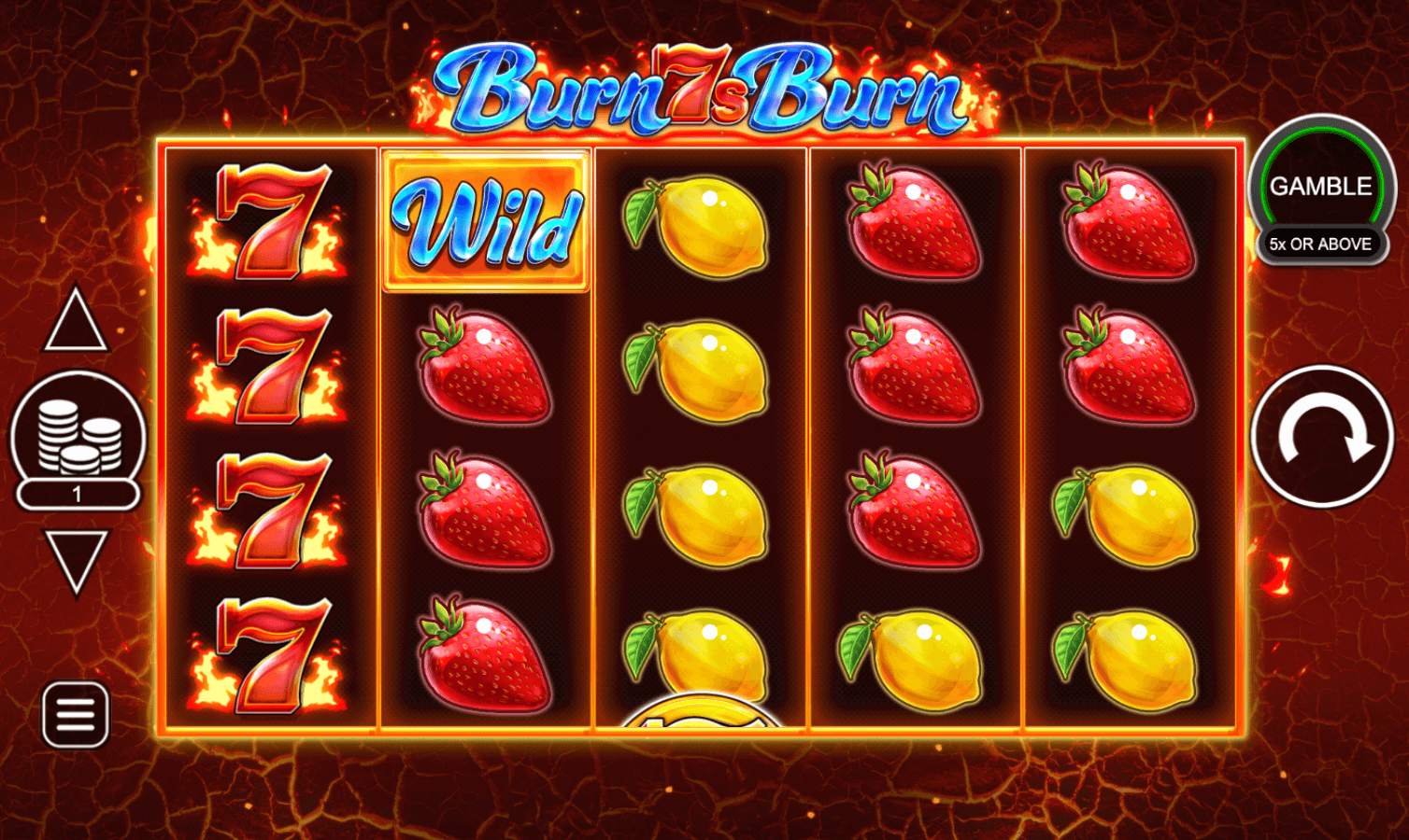 Burn 7s Burn ​​Inspired Slot JOKER