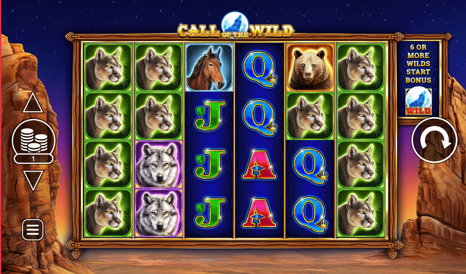 Call of the wild ​​Inspired Slot Joker1234