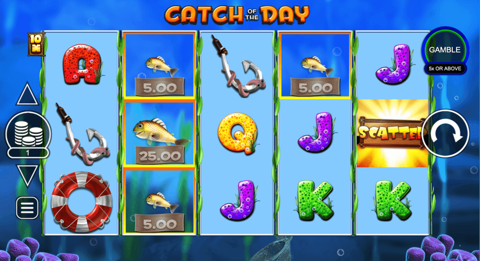 Catch Of The Day Inspired Slot Joker gaming