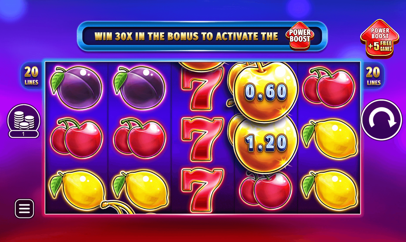 Cherry Power Boost Inspired Slot Joker slot