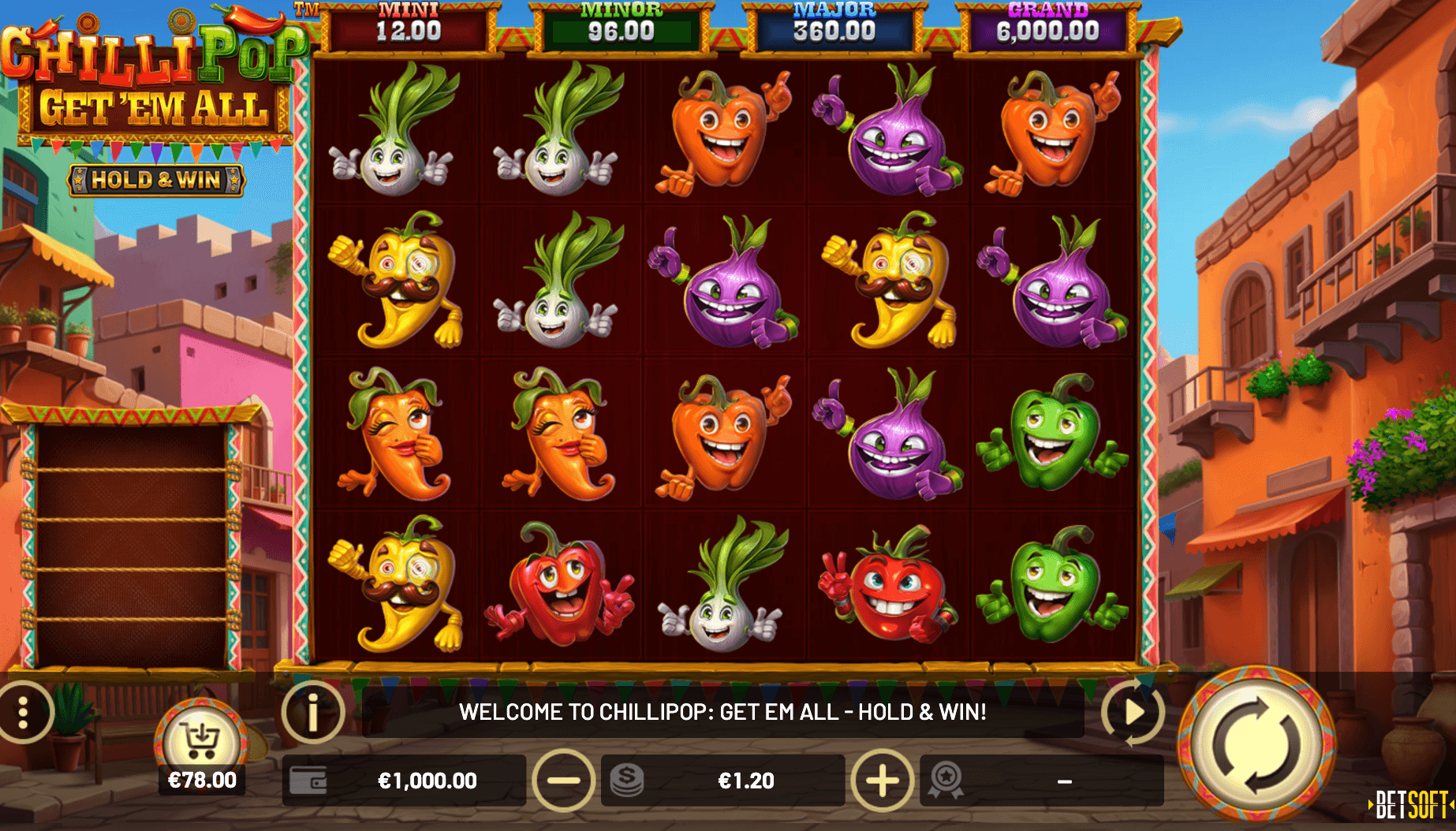 ChilliPop- Get em All – HOLD & WIN Betsoft slotJoker123