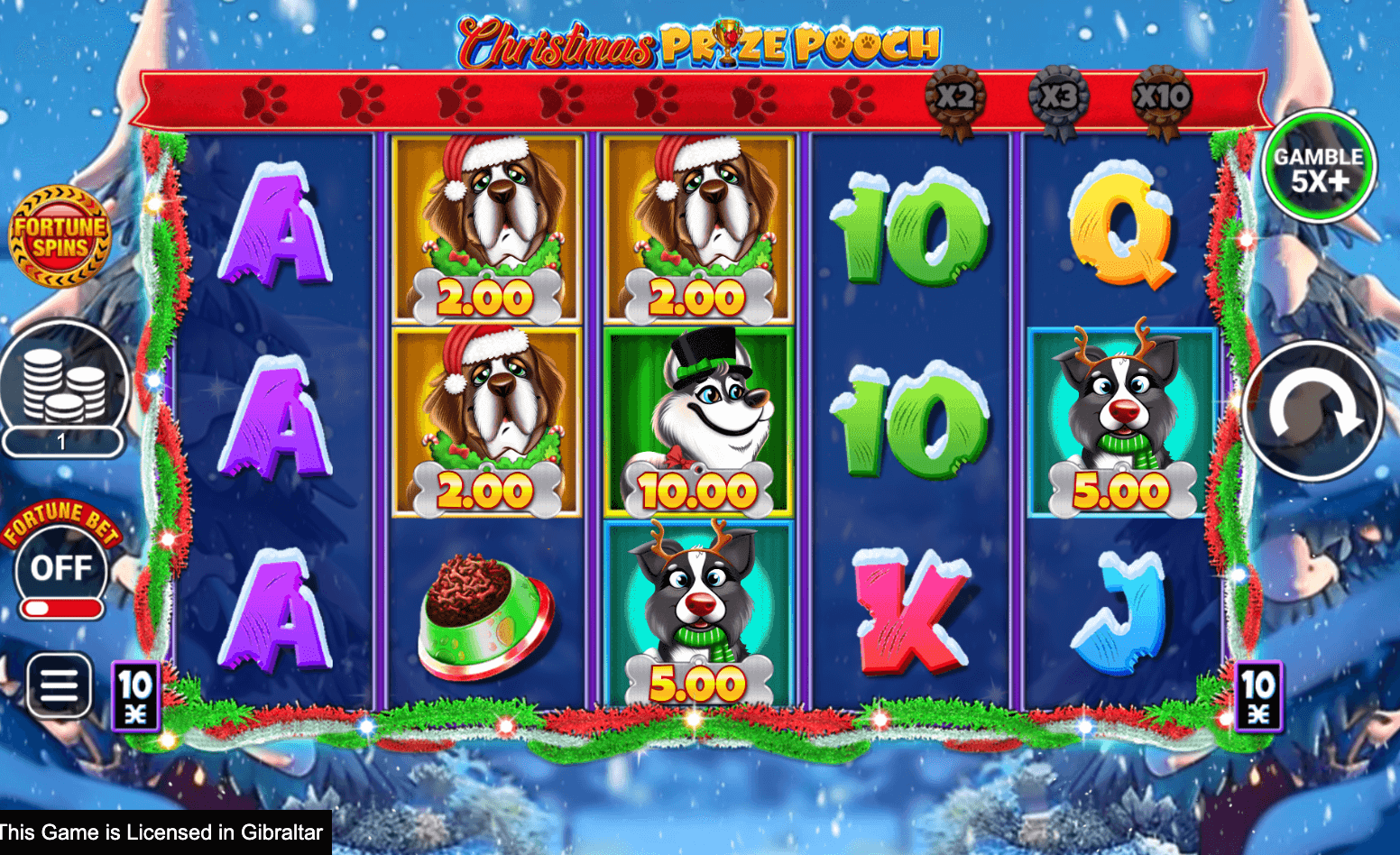 Christmas Prize Pooch Inspired Slot www Joker388