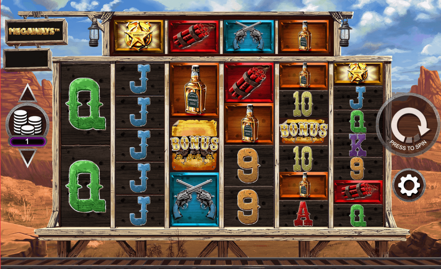 Desperados Wild Inspired Slot wwwJoker