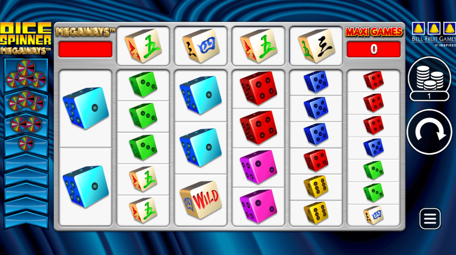 Dice Spinner Megaways Inspired Slot Joker123 slot