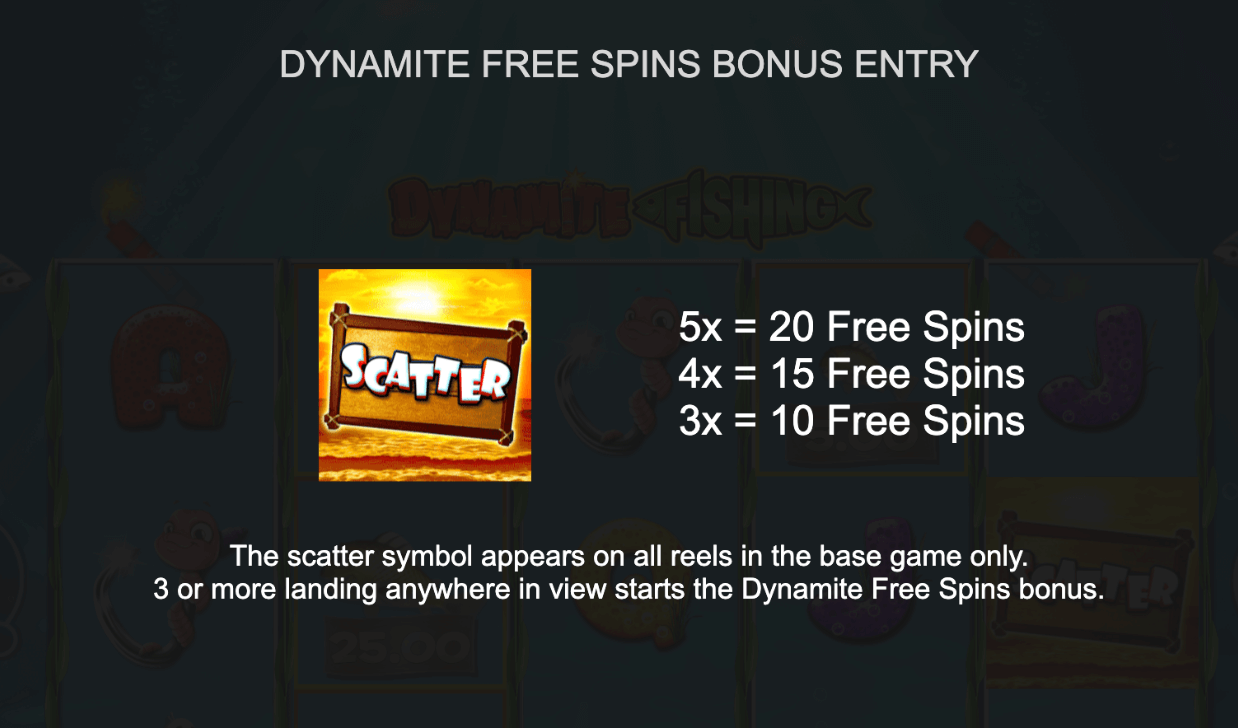 Dynamite Fishing Inspired Slot game Joker388