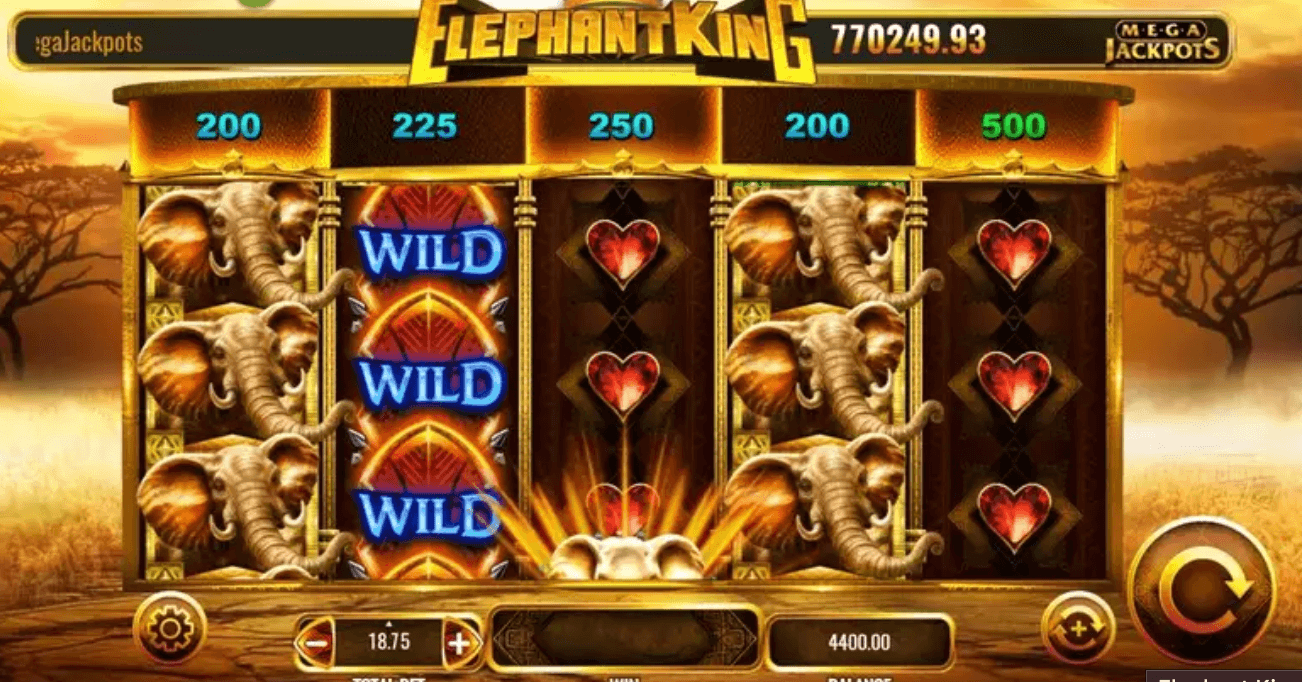 Elephant King MegaJackpots IGT Slots game Joker388