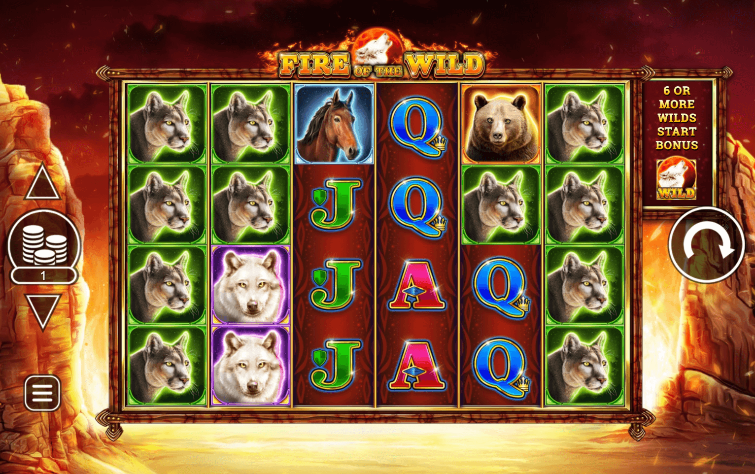 Fire of the Wild Inspired Slot Joker123plus