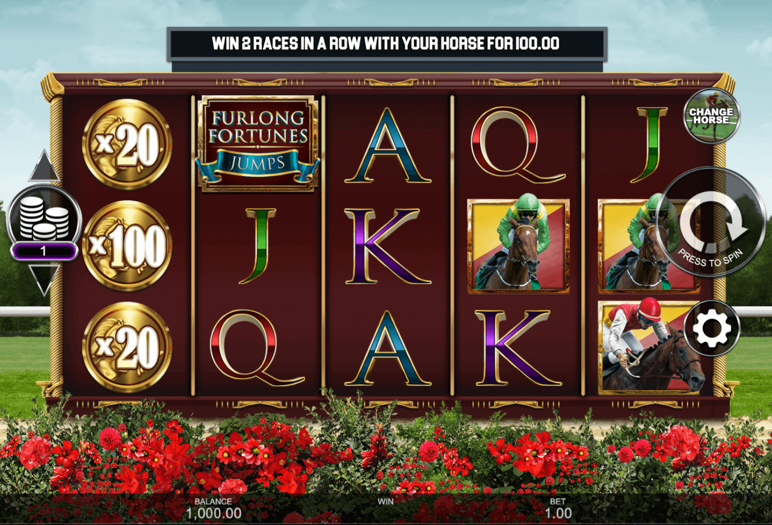 Furlong Fortunes Jumps Inspired Slot www Joker388