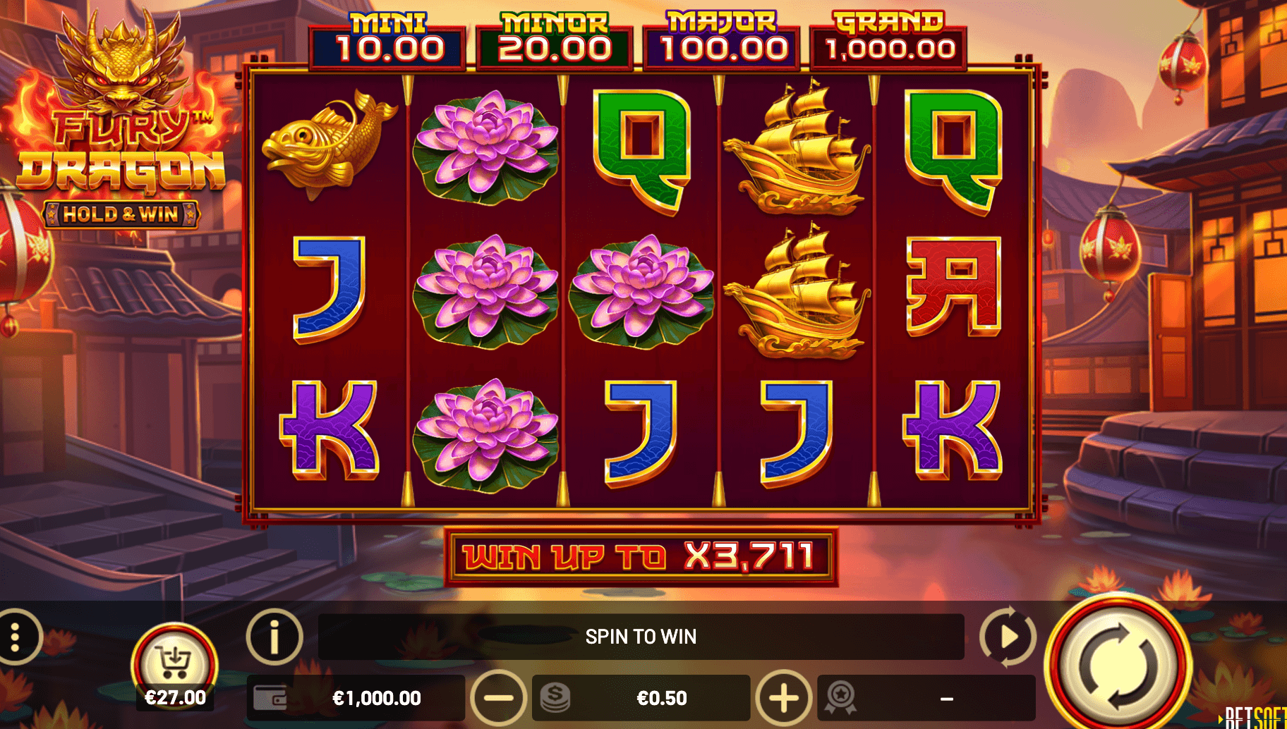 Fury Dragon – Hold & Win Betsoft สล็อต Joker123