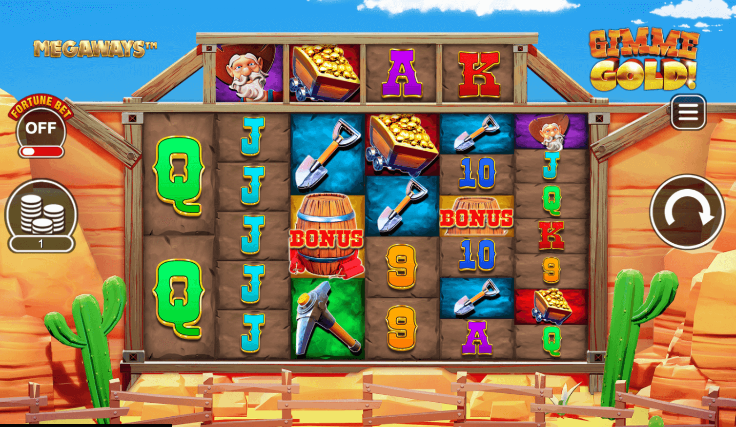 Gimme Gold Megaways Inspired Slot Joker slot