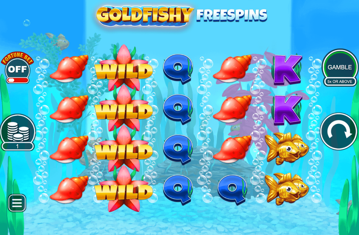 Gold Fishy Free Spins Inspired Slot Joker123 net