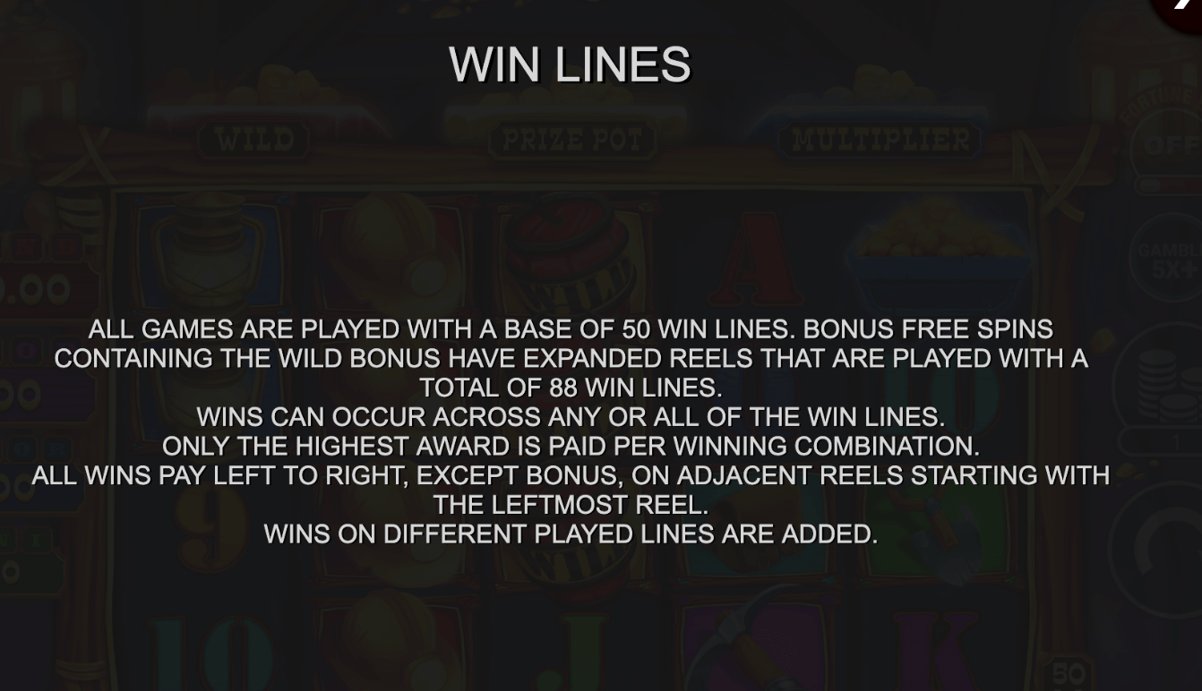 Gold Mine Fortune Inspired Slot Joker gaming