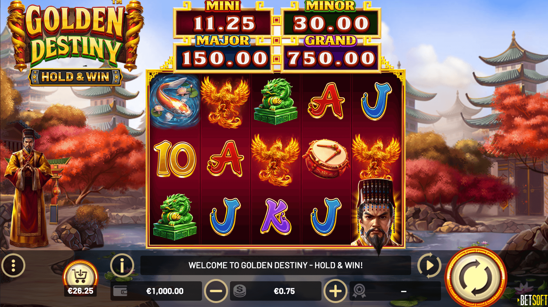 Golden Destiny – HOLD & WIN Betsoft Joker mobile
