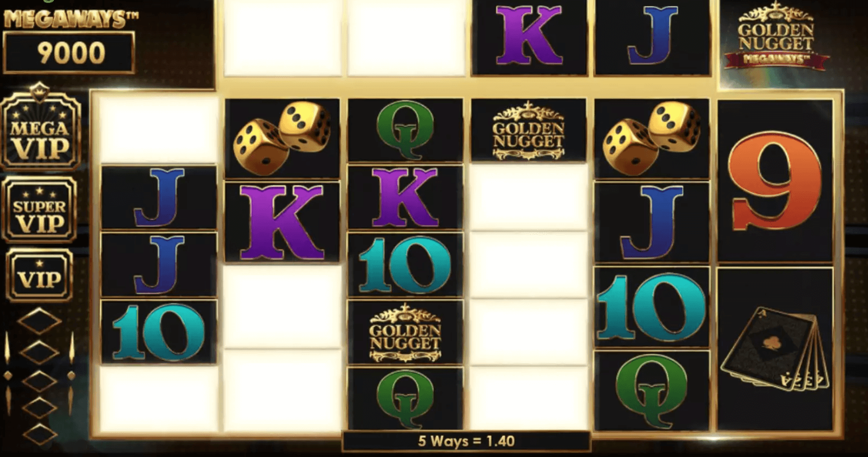 Golden Nugget Megaways Inspired Slot game Joker388