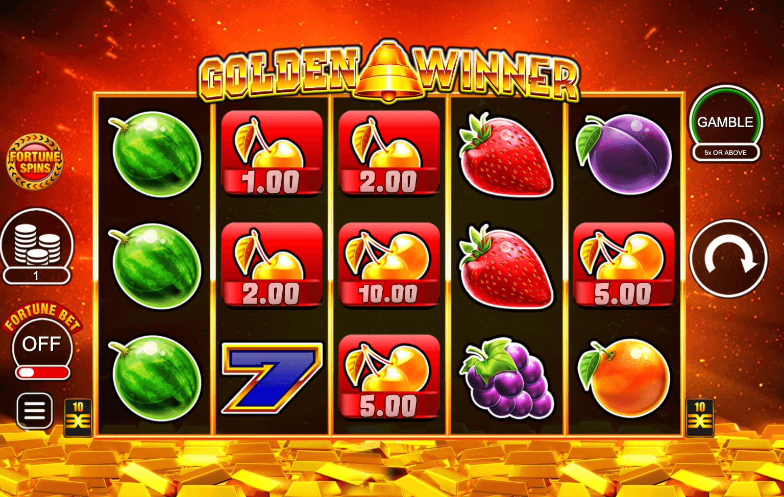 Golden Winner ​​Inspired Slot wwwJoker123c net