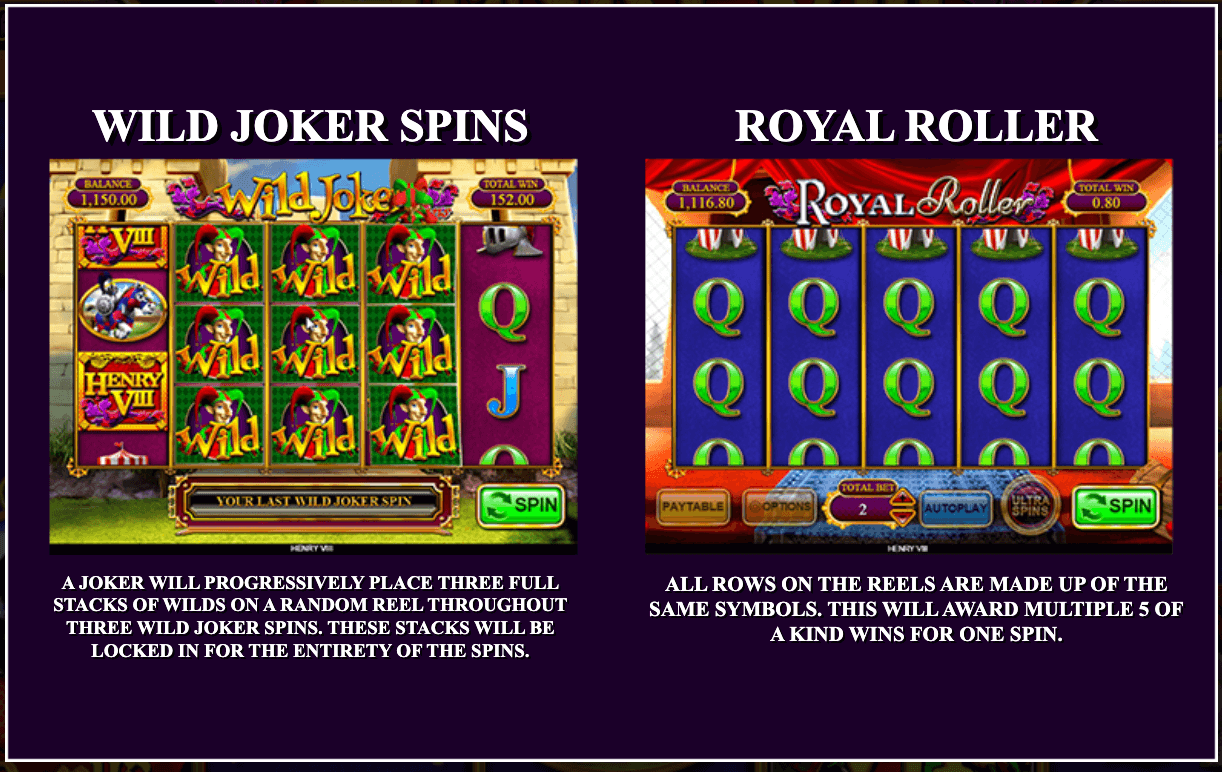 Henry 8 Inspired Slot Joker mobile
