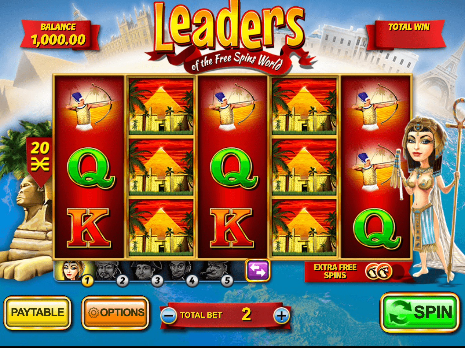 Leaders of the Free Spins World Inspired Slot Joker123 slot