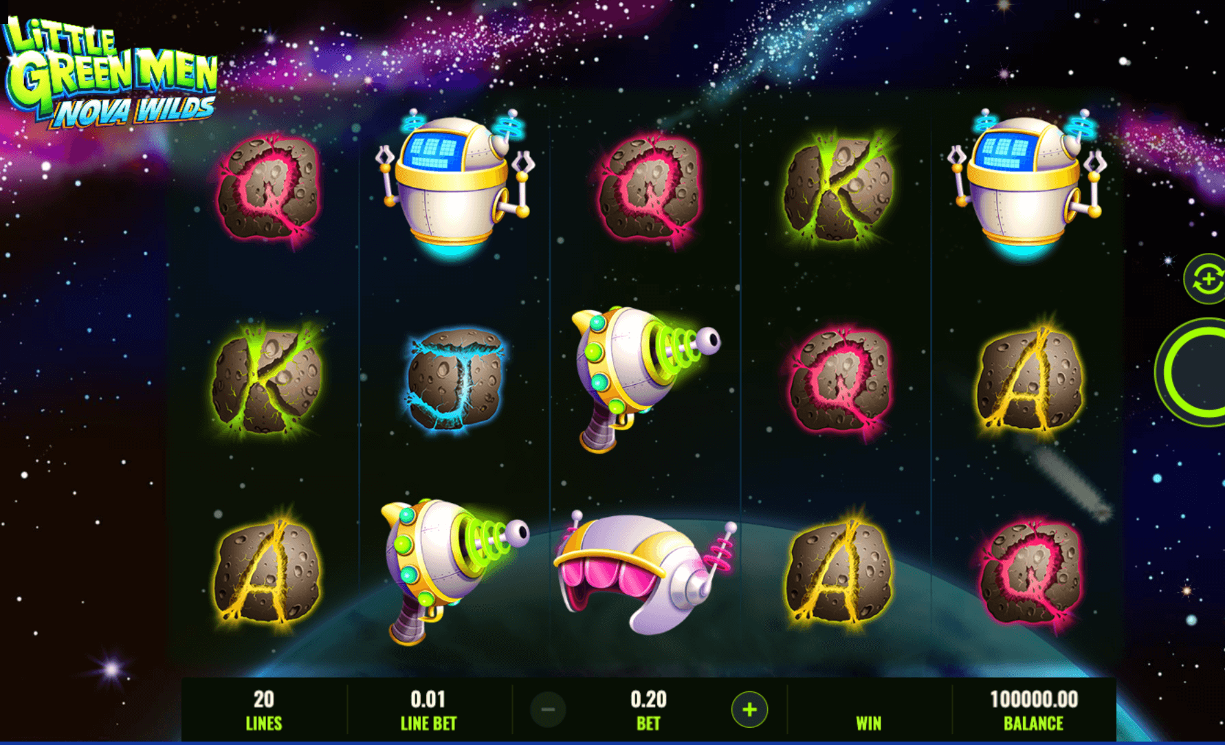 Little Green Men IGT Slots Joker family