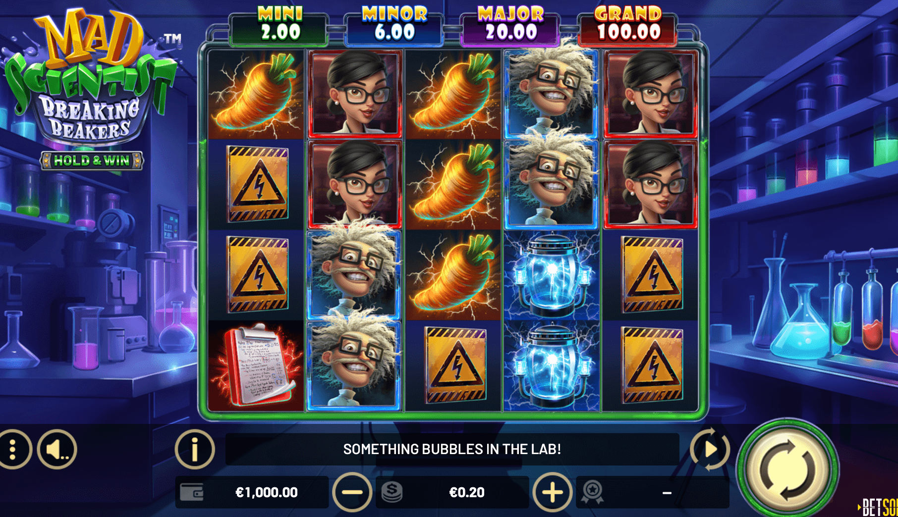 Mad Scientist: Breaking Beakers – Hold & Win Betsoft Joker123 com