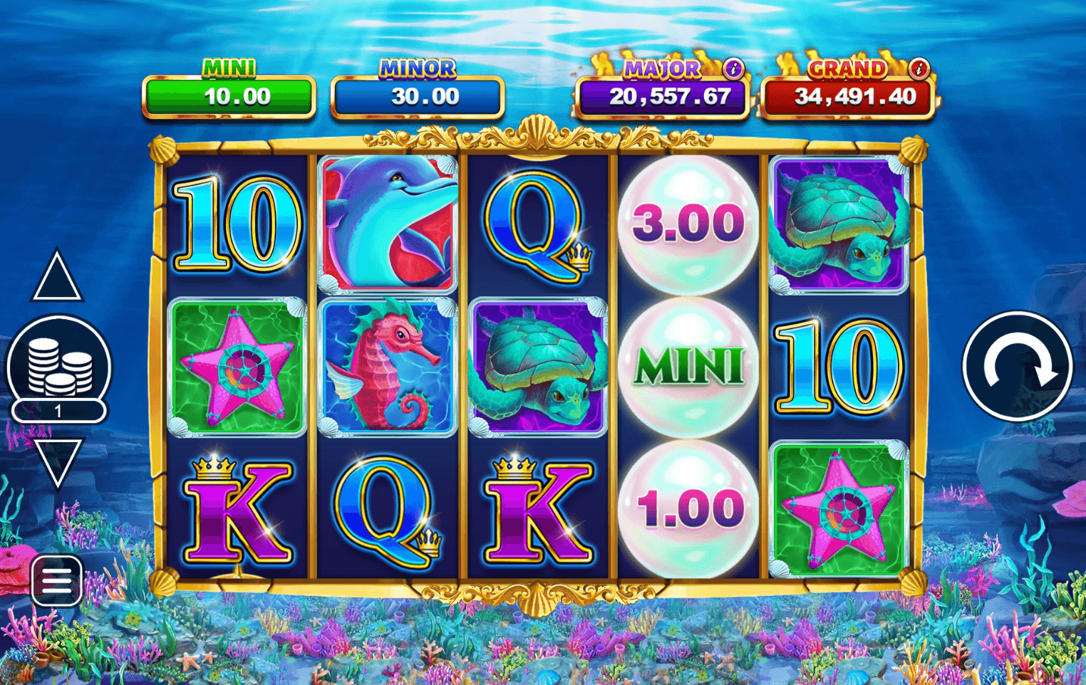 Mermaid's Jackpot Win & Spin Inspired Slot slotJoker123