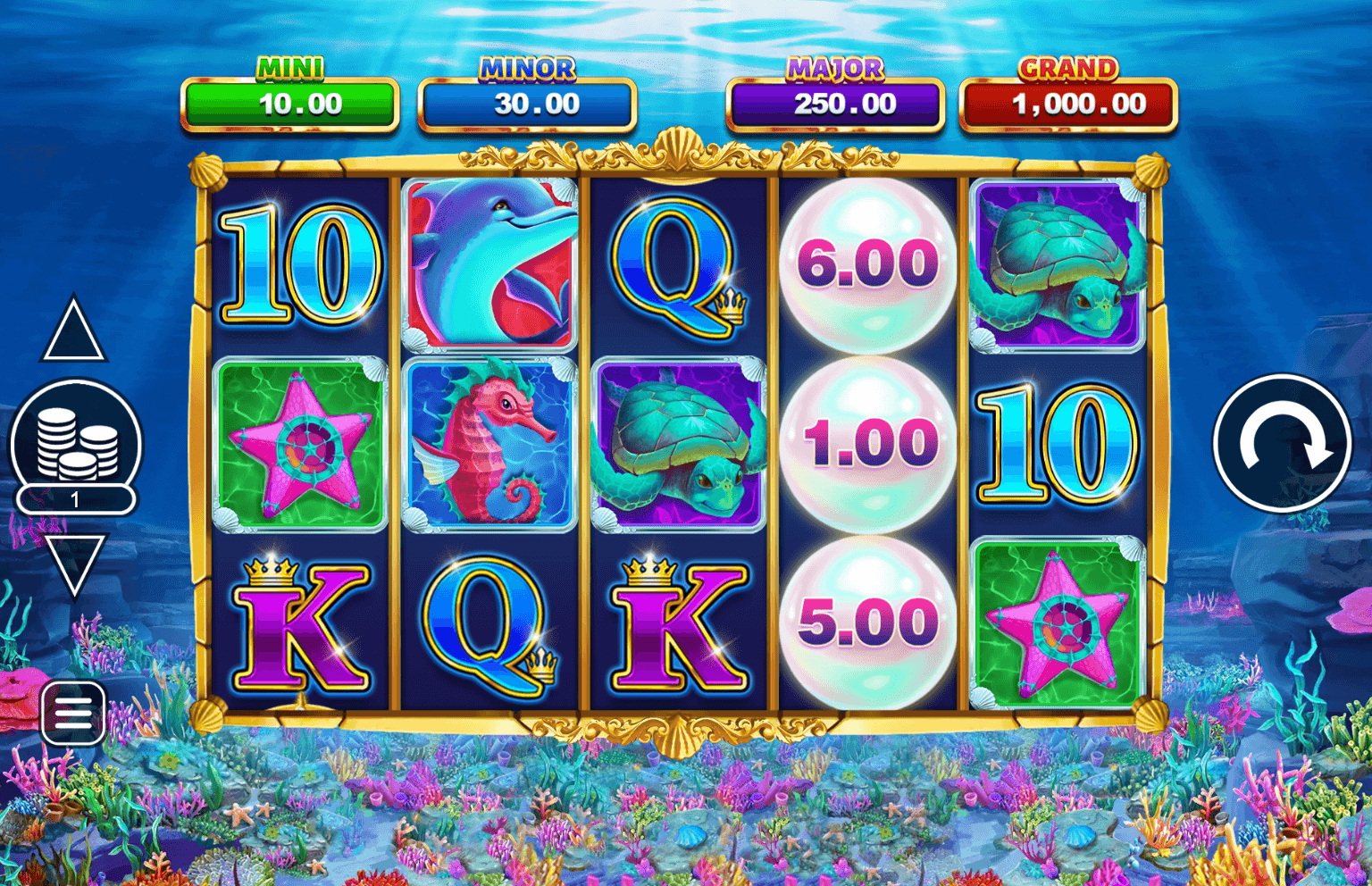 Mermaid's Win & Spin Inspired Slot game Joker388