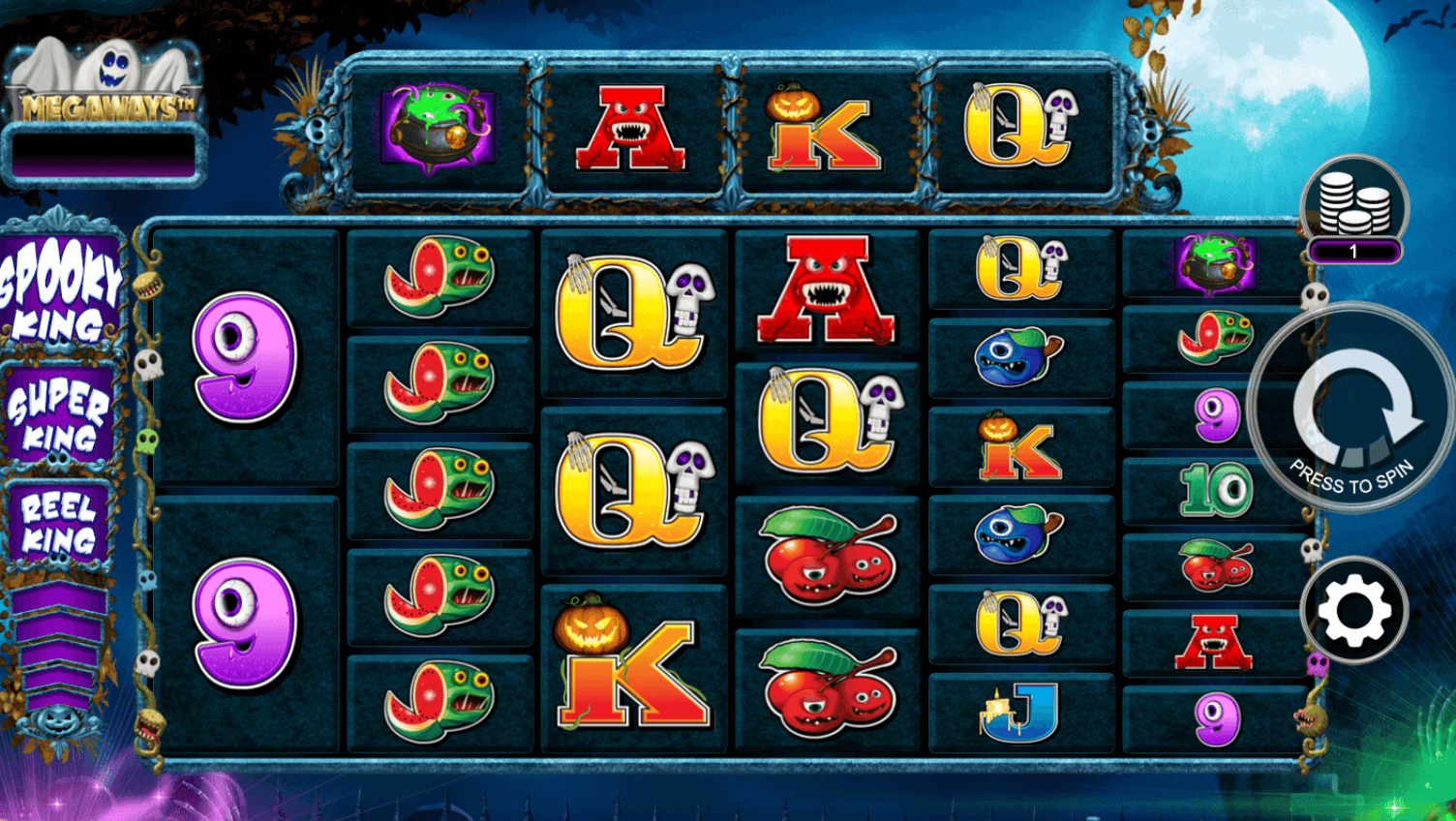 Reel Spooky King Megaways Inspired Slot Joker123 com