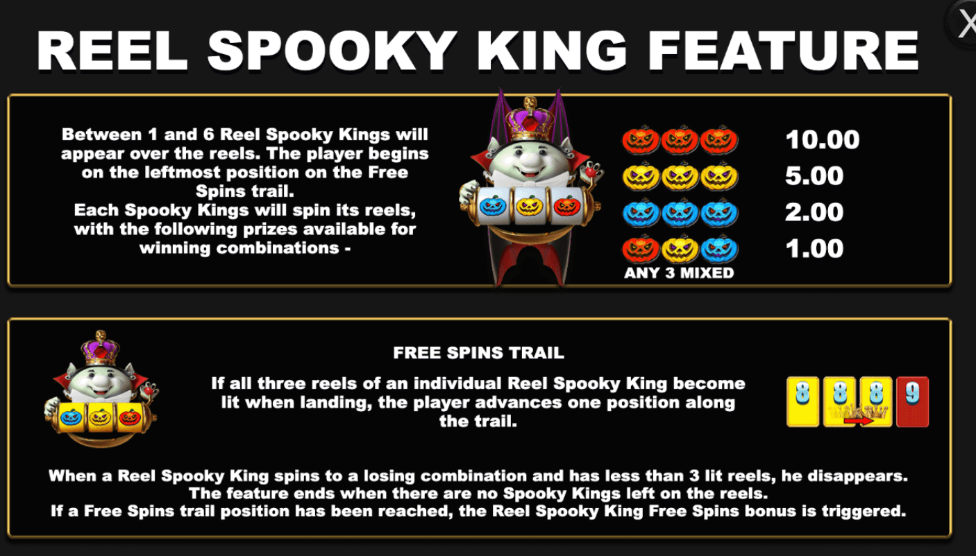 Reel Spooky King Megaways Inspired Slot game Joker388
