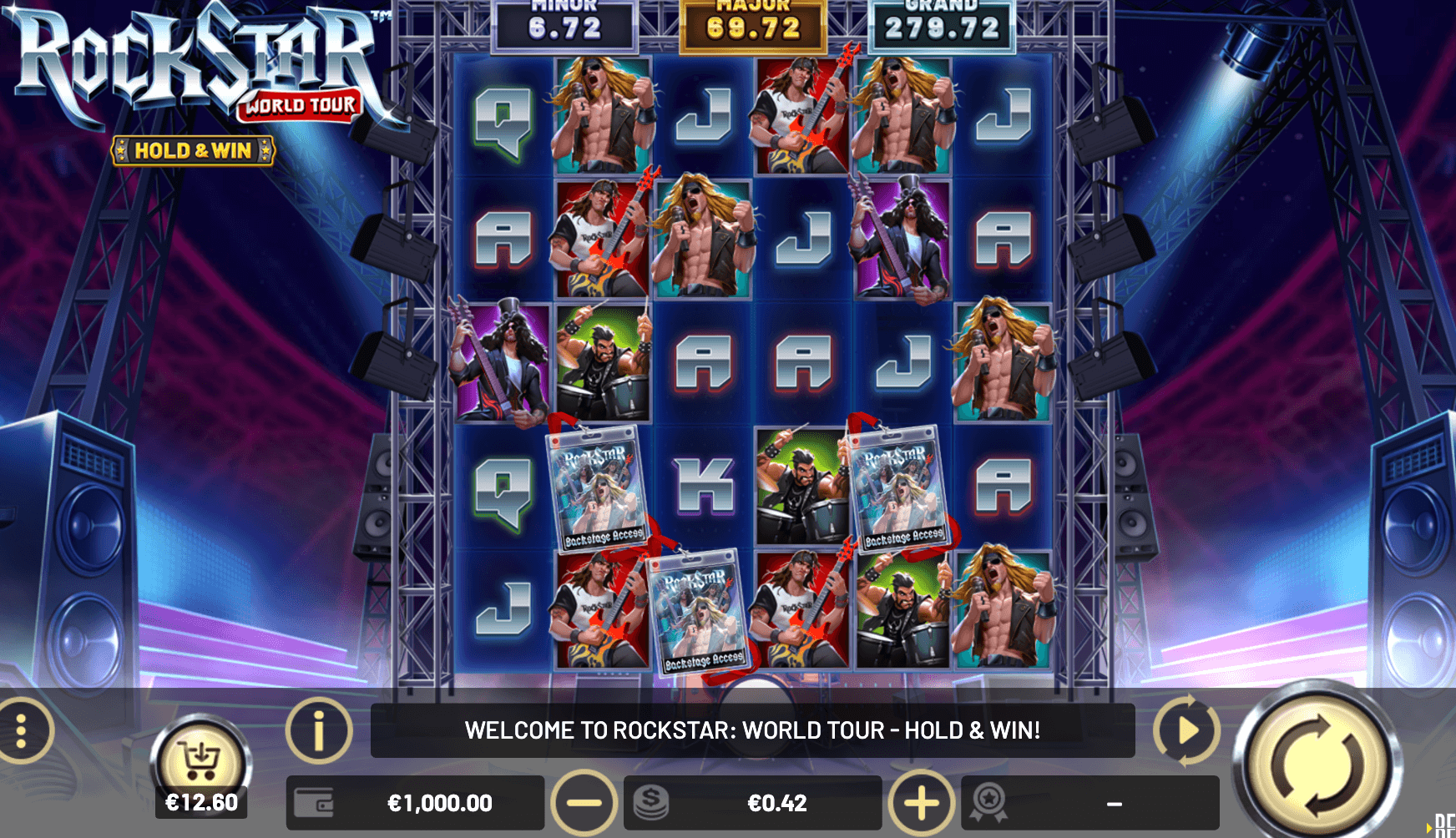 Rockstar World Tour – HOLD & WIN Betsoft Joker123plus