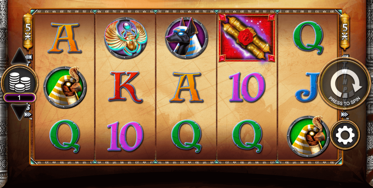 Scroll of Egypt Inspired Slot slotJoker123