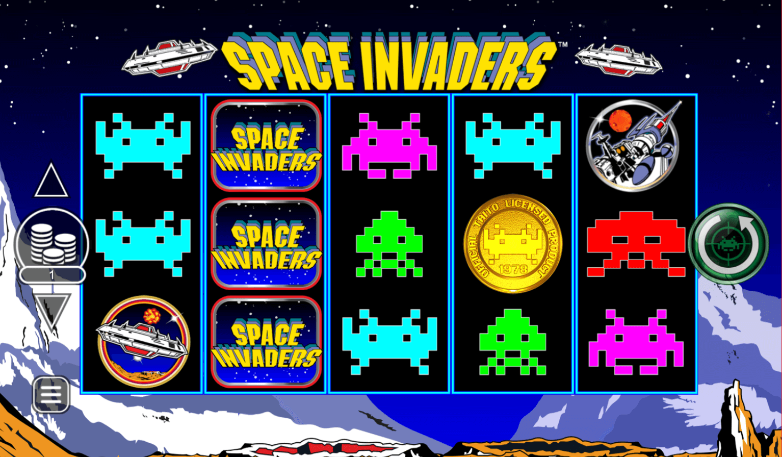 Space Invaders Inspired Slot 123Joker game