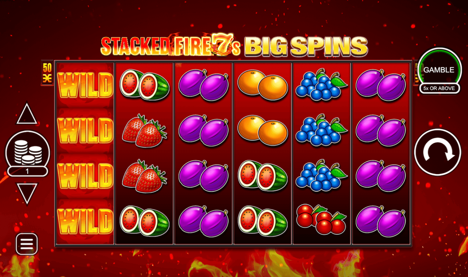 Stacked Fire 7s Big Spins ​​Inspired Slot Joker123th