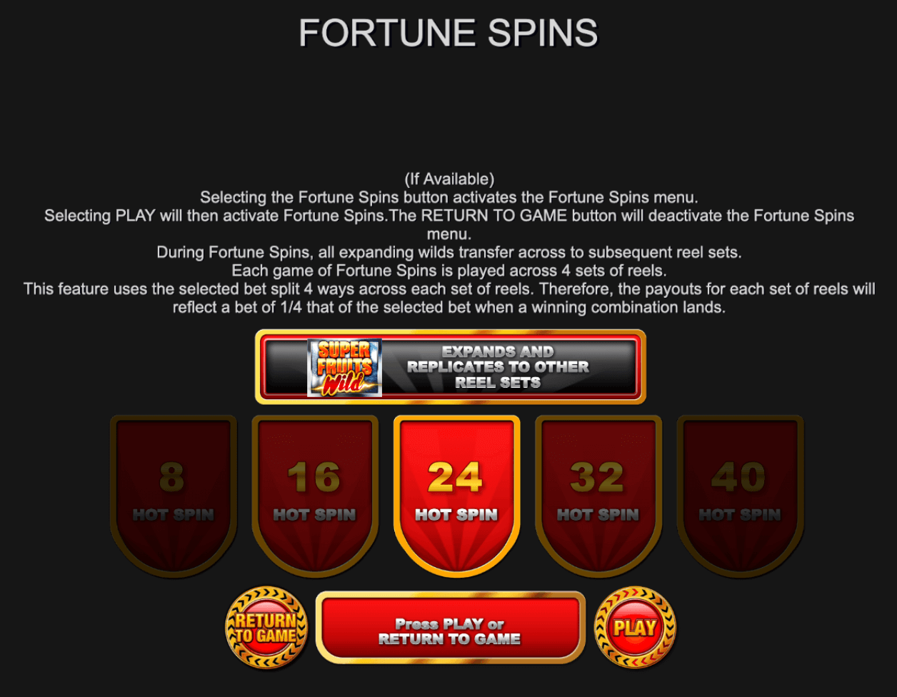 Super Fruits Wild Inspired Slot Joker game 123