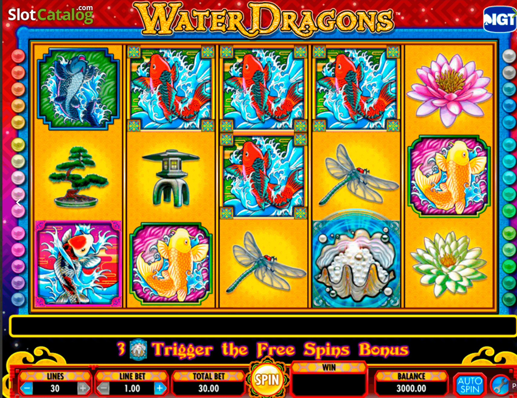 Water Dragons IGT Slots Joker1234