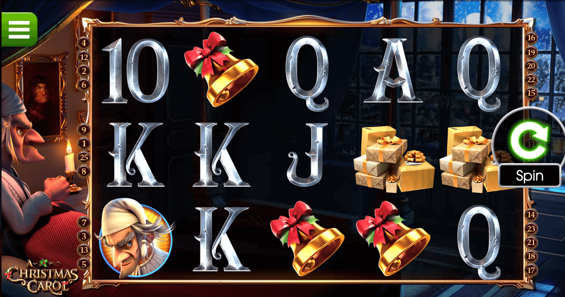 A Christmas Carol Betsoft Joker game 123