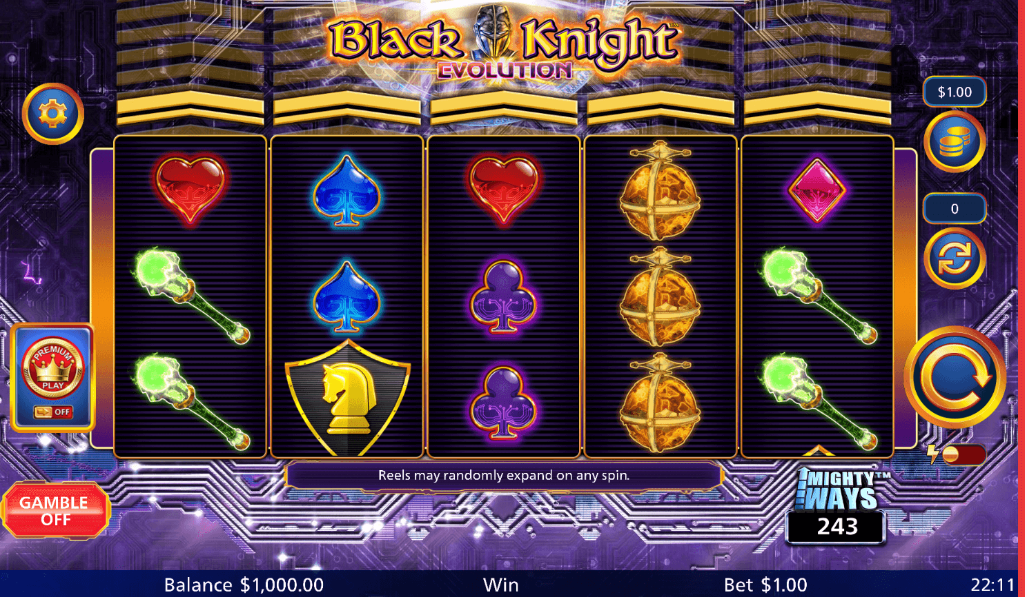 Black Knight Evolution Light & Wonder Joker123 com