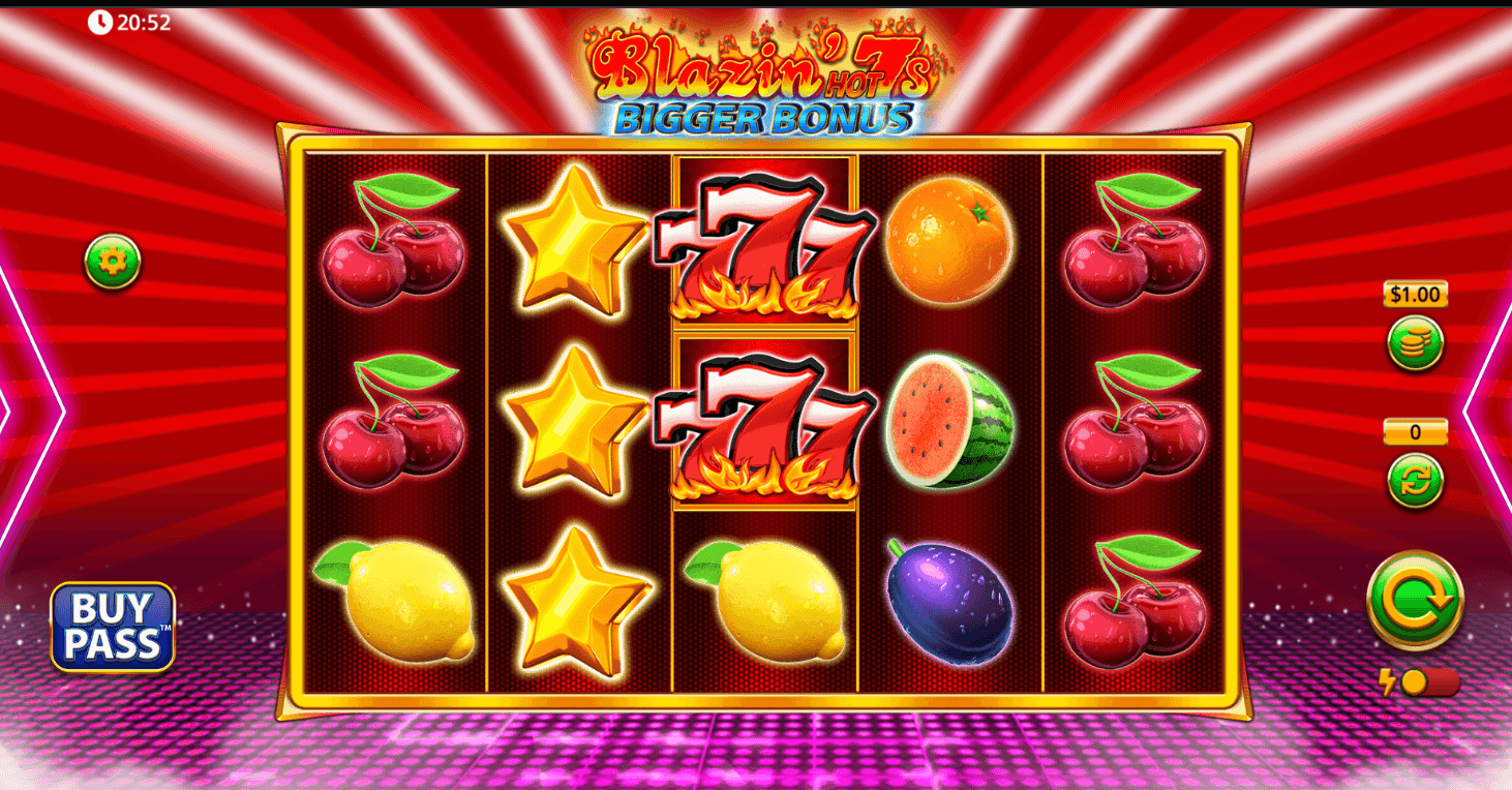 Blazin' Hot 7s Bigger Bonus Light & Wonder Joker gaming