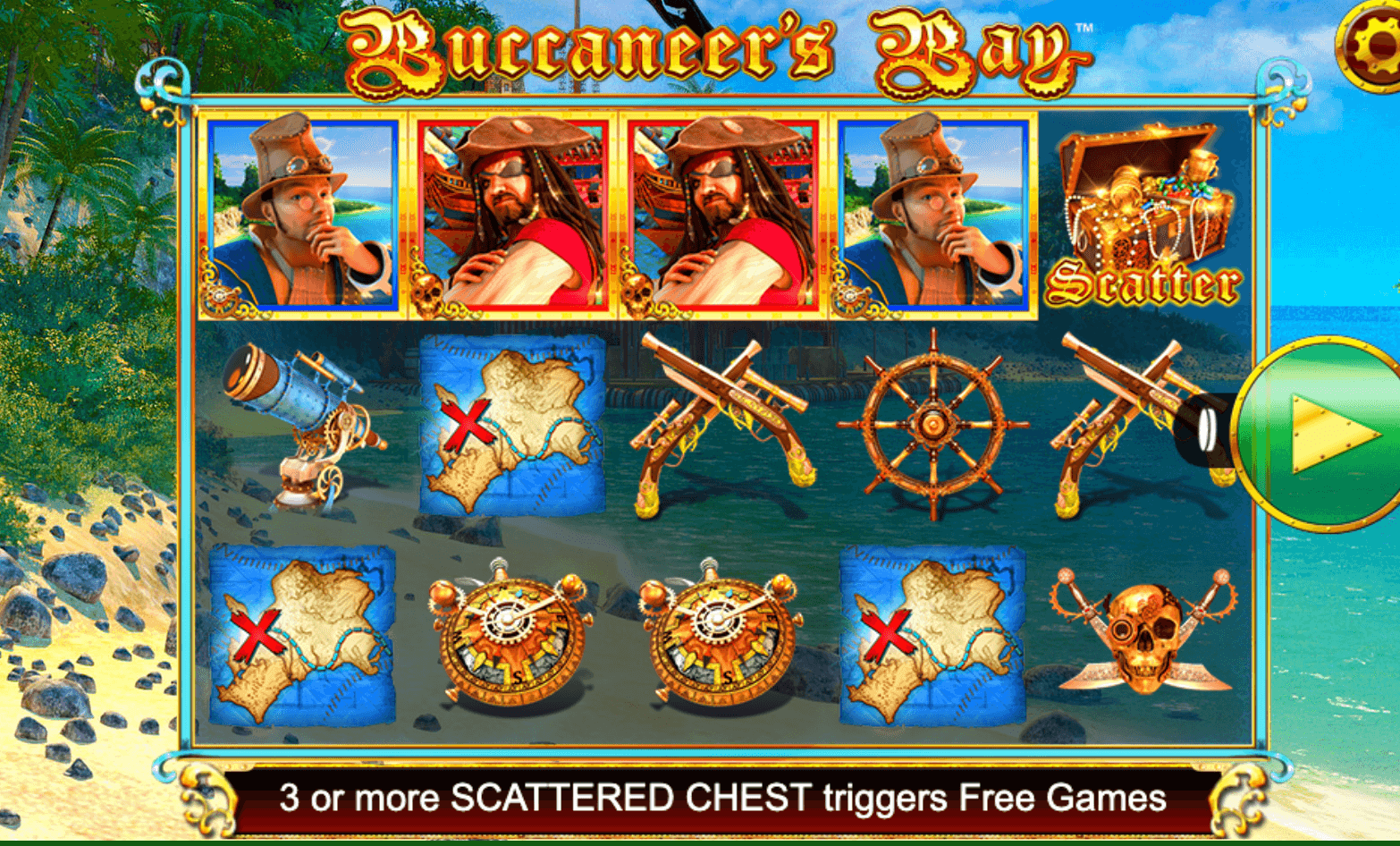 Buccaneer's Bay Light & Wonder Joker mobile