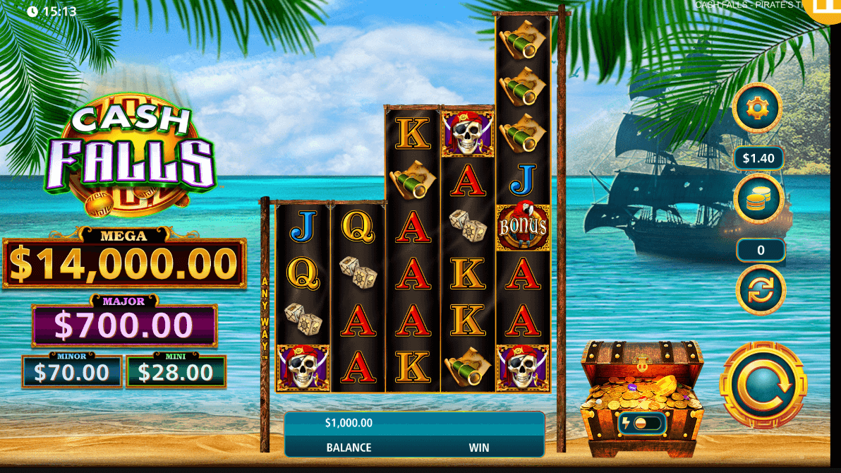 Cash Falls Pirate's Trove Light & Wonder slotJoker123