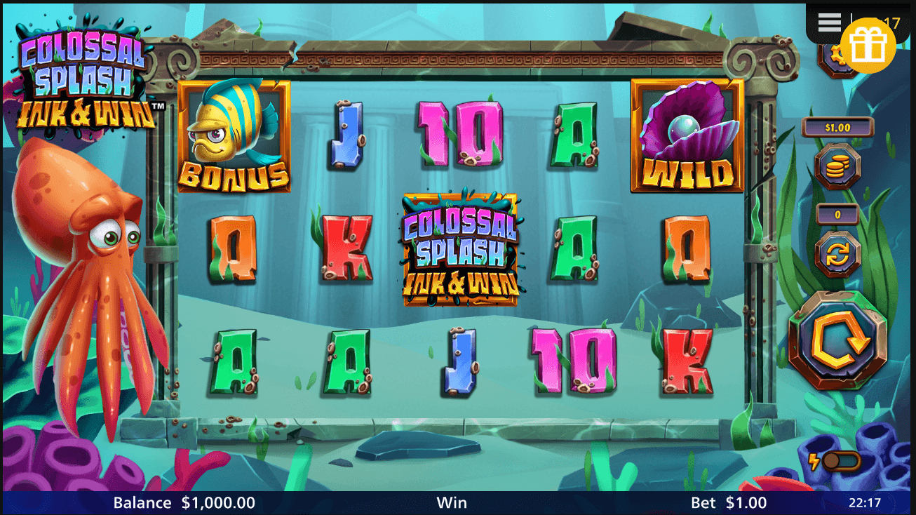 Colossal Splash Ink & Win Light & Wonder wwwJoker123c net