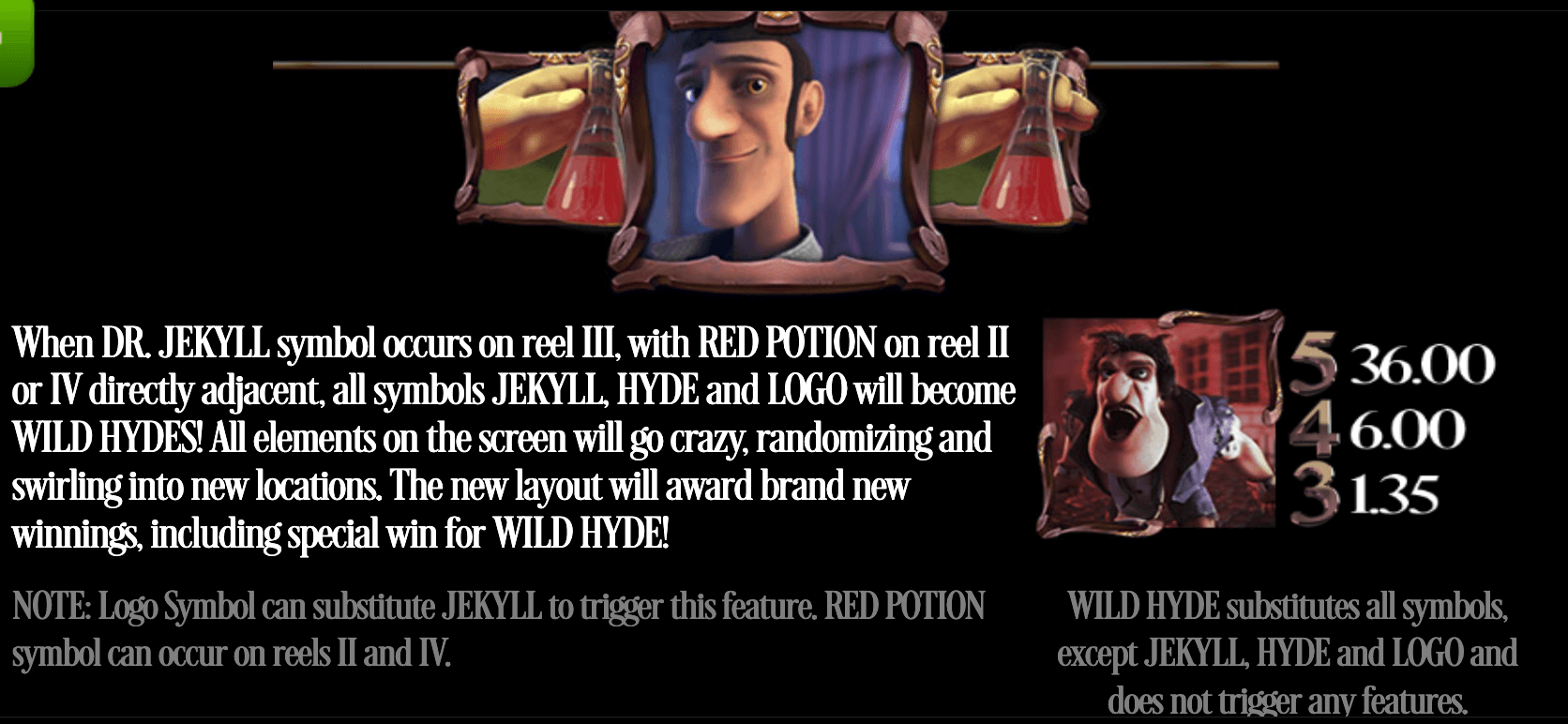 Dr. Jekyll & Mr. Hyde Betsoft 123Joker game