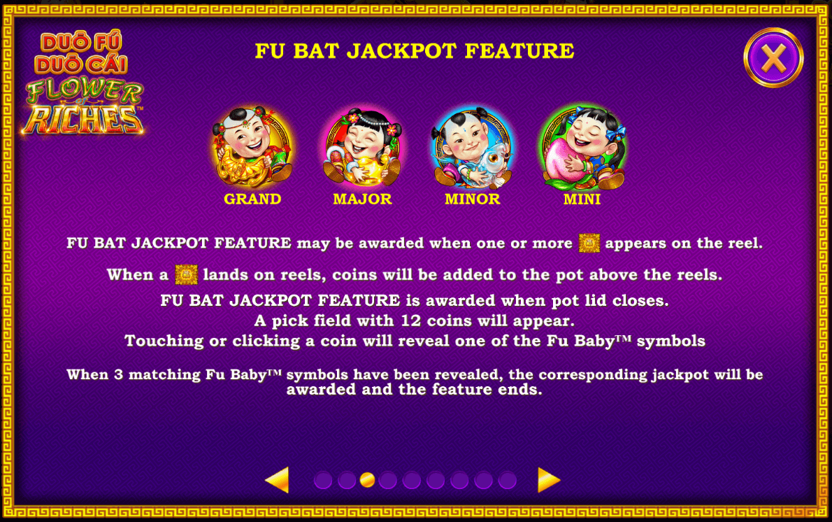 Duo Fu Duo Cai Flower Riches Light & Wonder Joker123th